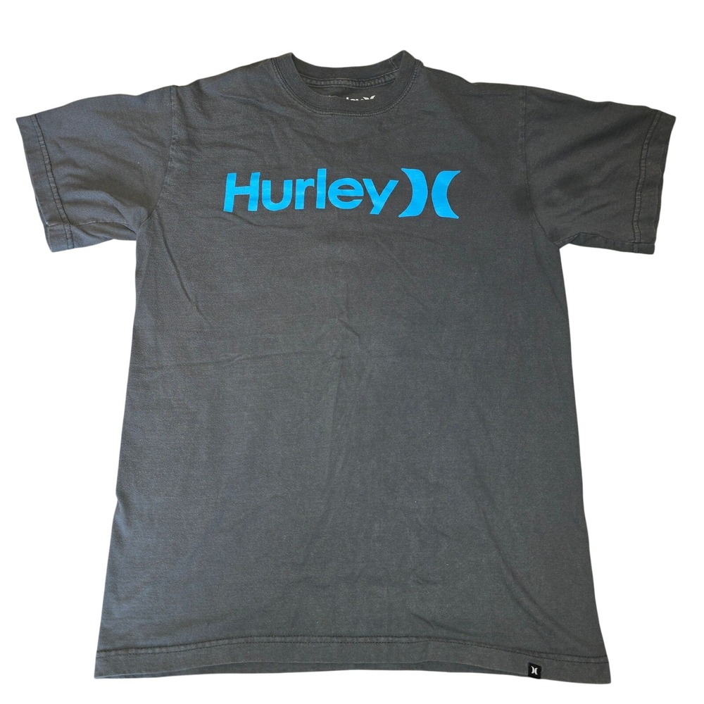 Hurley Regular Fitโ Gray t-shirt 100% Cotton Size Medium